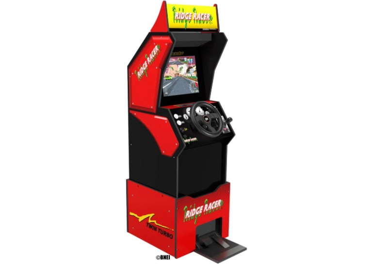 北米向け家庭用ゲーム機「Ridge Racer™ Arcade Machine」の制作協力 | 株式会社バンダイナムコ研究所